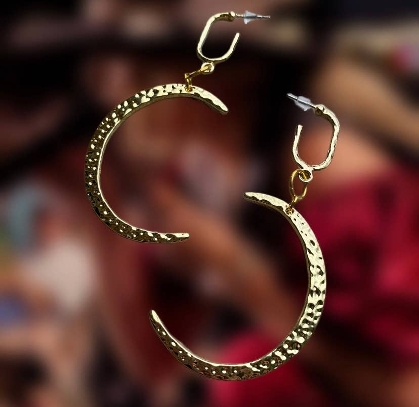 Crescent Moon Earrings Lainey Wilson