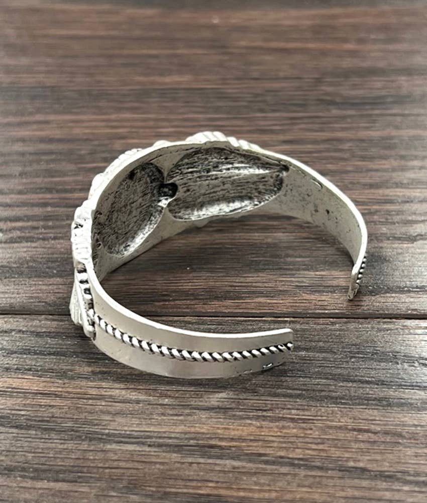 Turquoise Cuff Bracelet at Bourbon Cowgirl