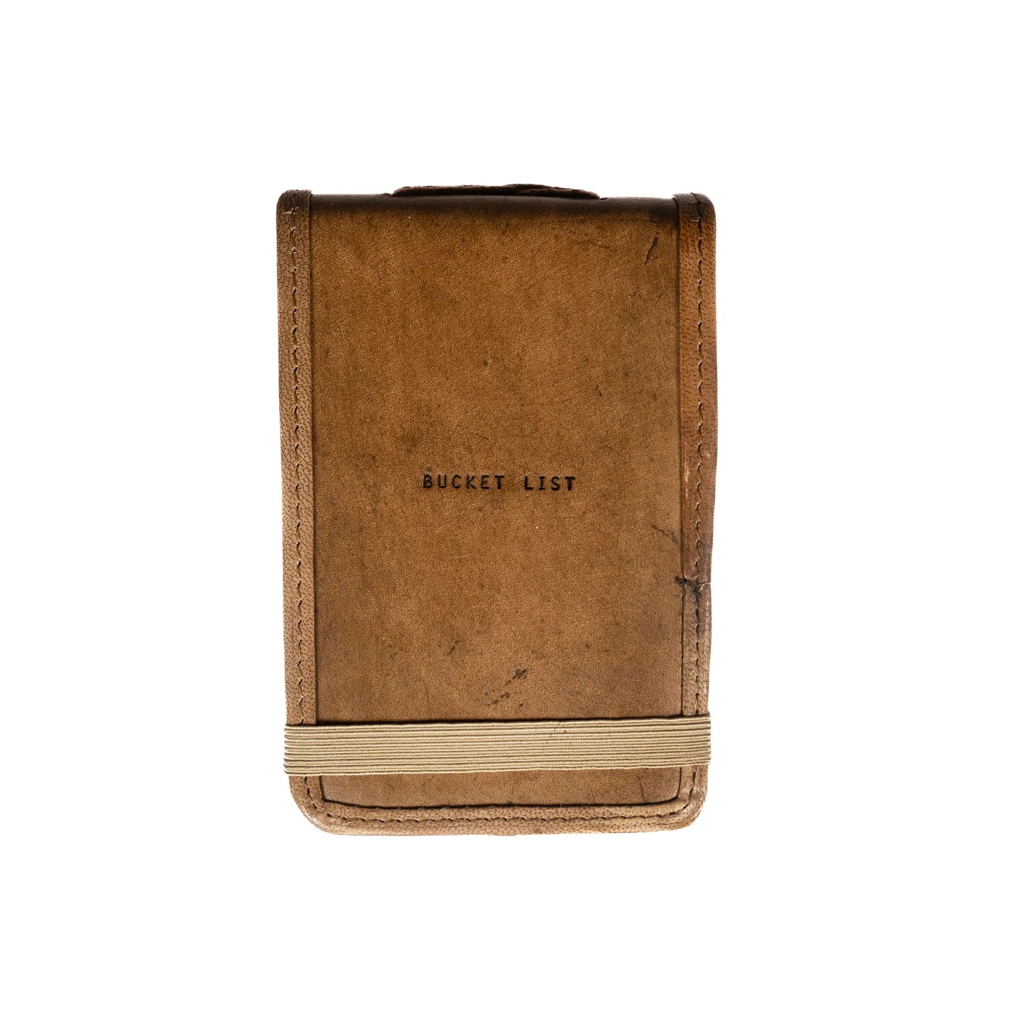 Mini Bucket List Leather Journal at Bourbon Cowgirl
