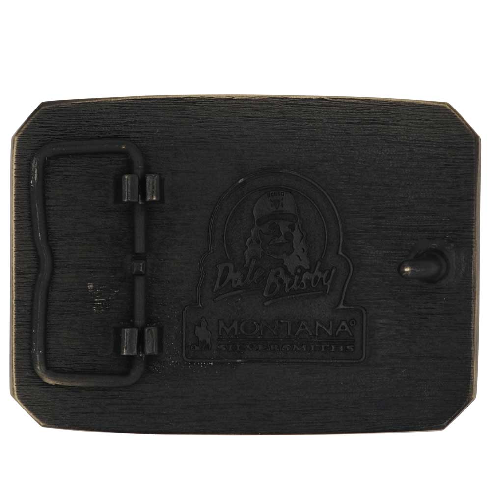 Dale Brisby Montana belt buckle back