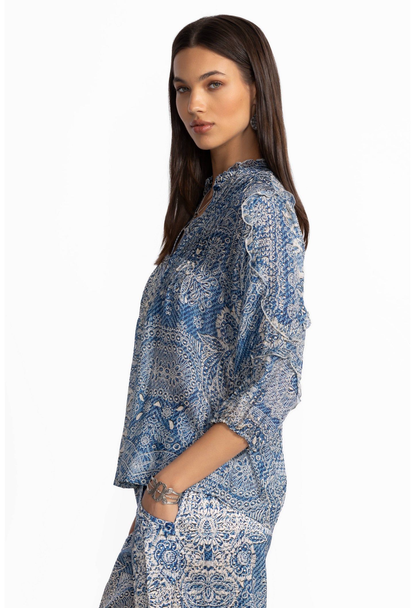 Zeeland Blouse by Johnny Was
