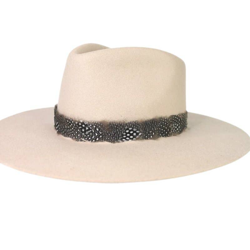 Western Feather Birch Cowboy Hat Band