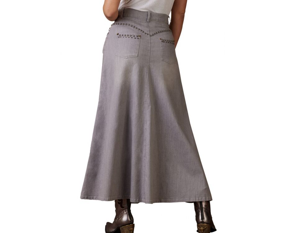 Double D Ranch Ragsdale Skirt - Greystone