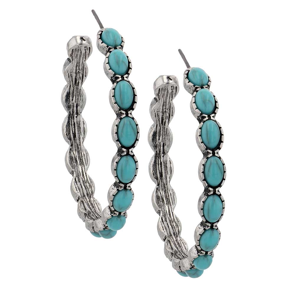 Azure Horizons Attitude Earrings by Montana Silversmiths