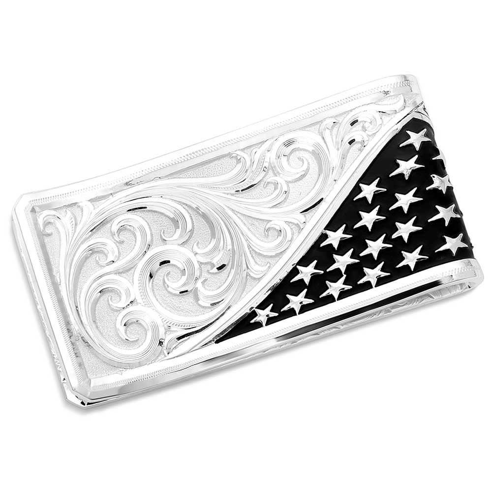 Wings of Liberty American Made Money Clip - Montana Silversmiths
