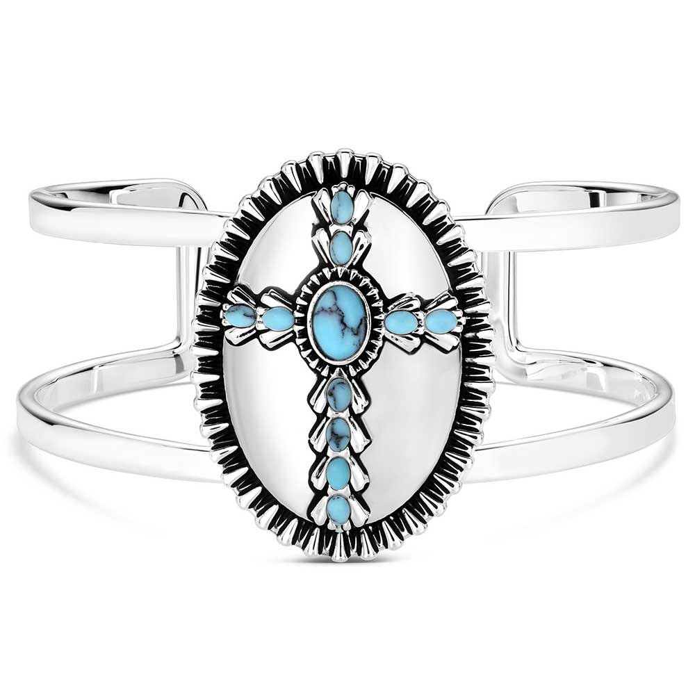 Unbroken Faith Cuff Bracelet - Montana Silversmiths