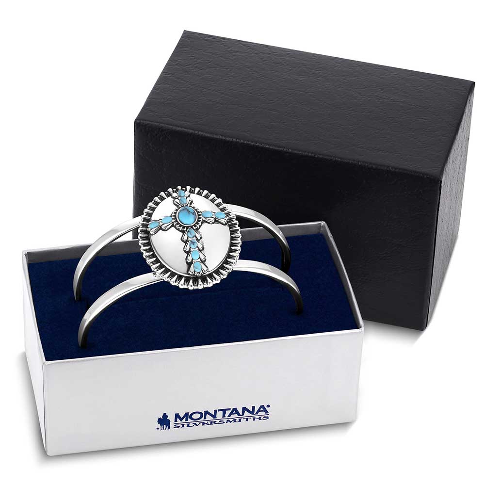 Unbroken Faith Cuff Bracelet - Montana Silversmiths