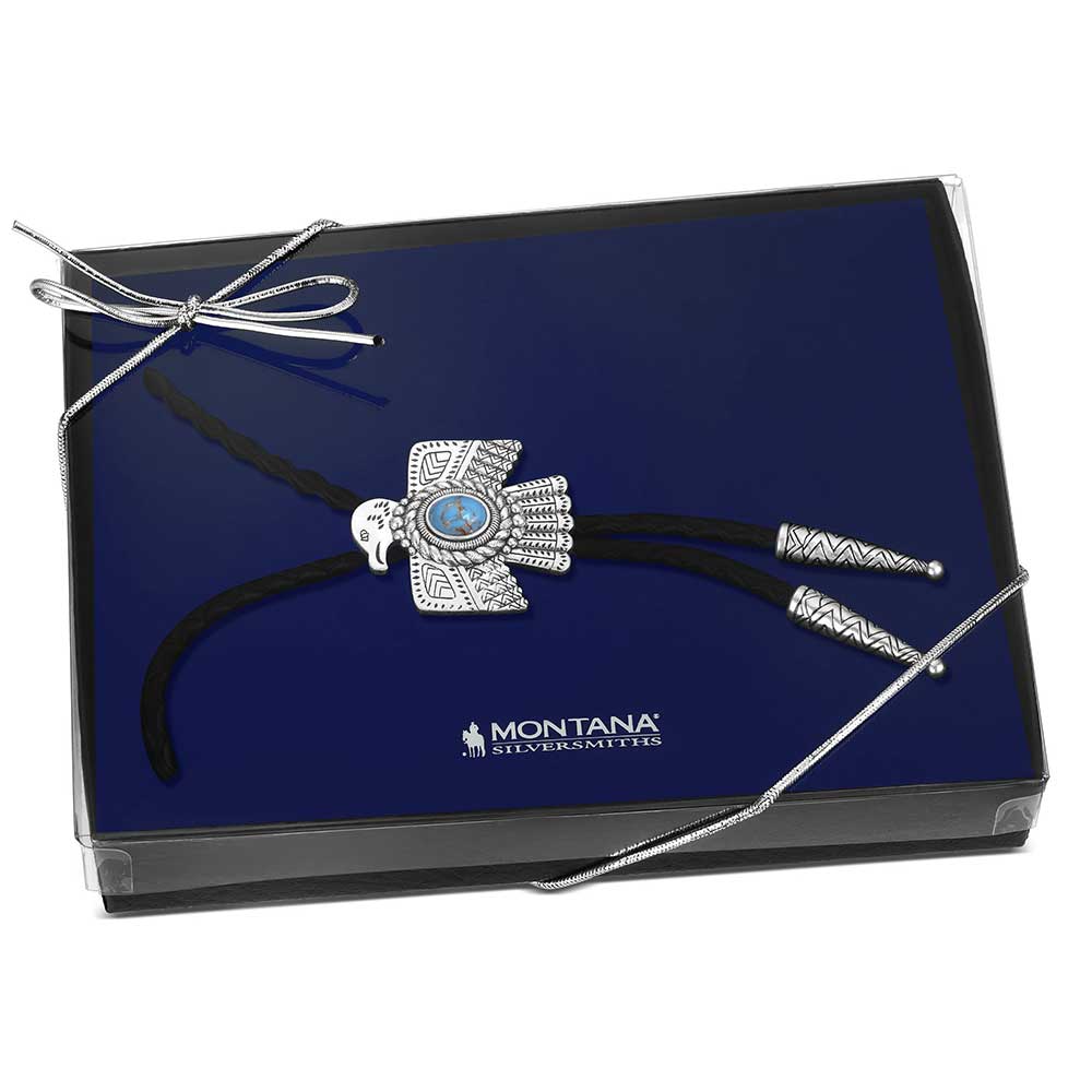 Spirit of the Sky Bolo Tie - Montana Silversmiths