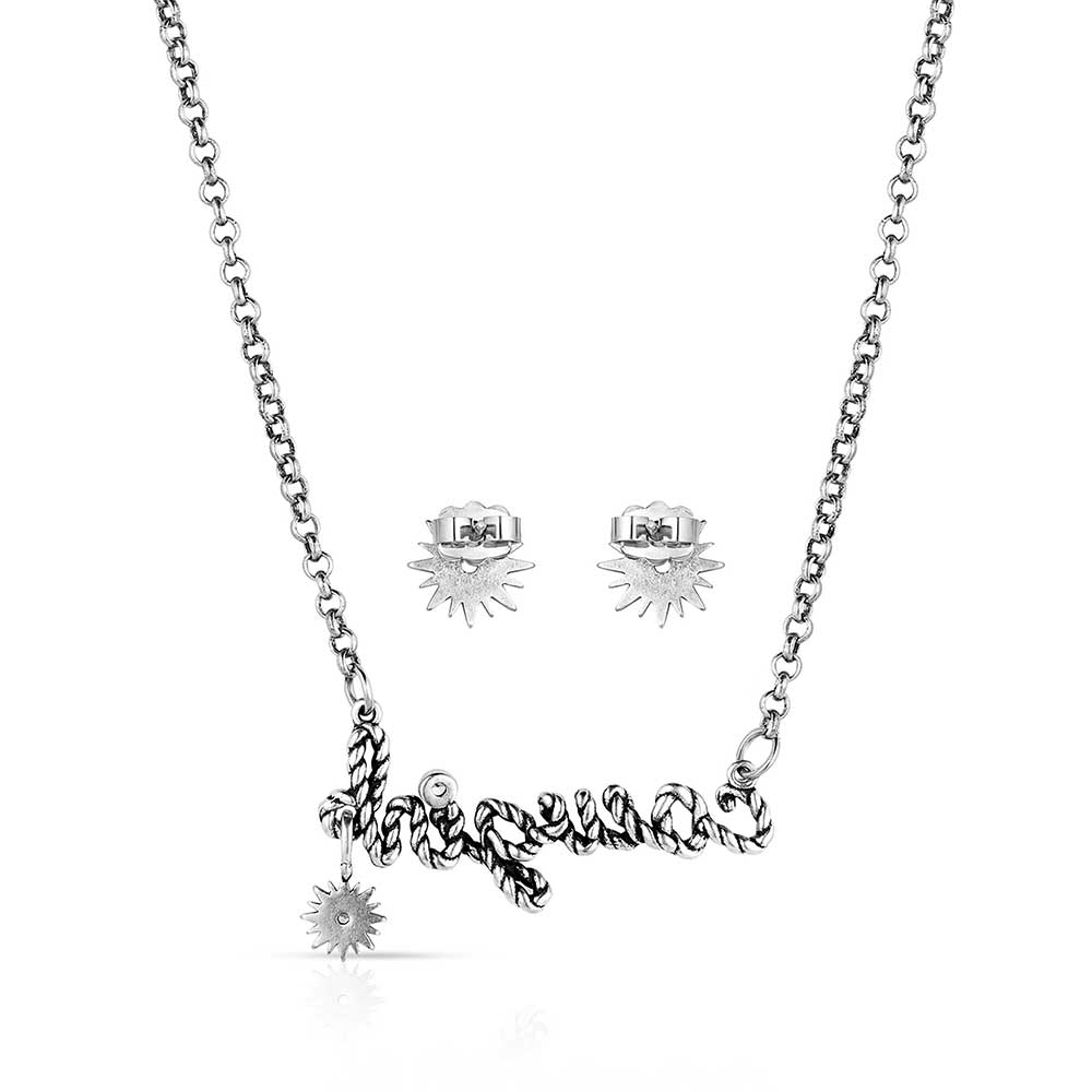 For the Cowgirls Jewelry Set by Montana Silversmiths