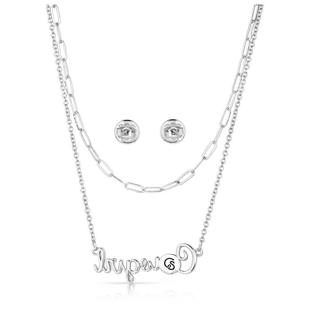 Cowgirl's Essentials Jewelry Set by Montana Silversmiths