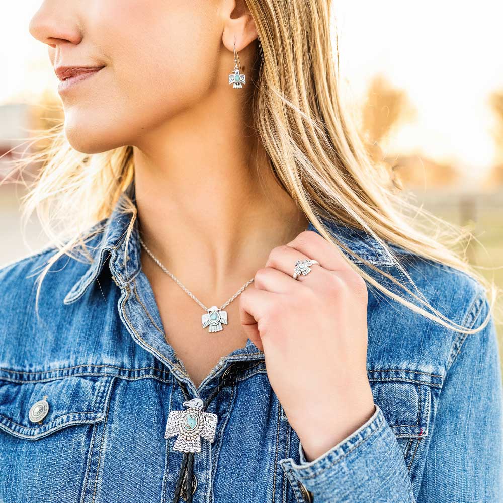 Spirit of the Sky Earrings- Montana Silversmiths