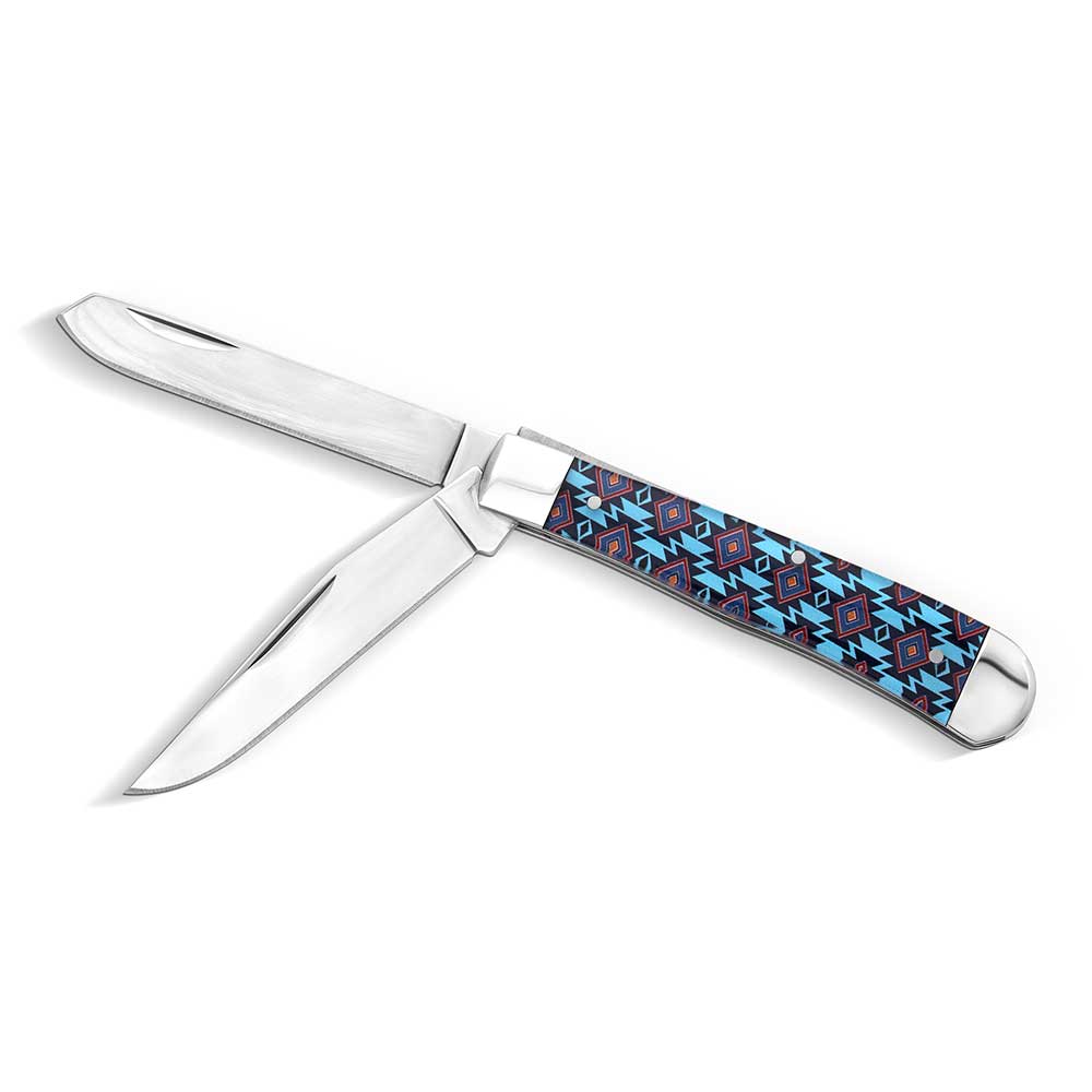 Desert Showdown Trapper Knife - Montana Silversmiths