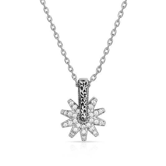 Sterling silver spur necklace - e-bynder-NC5823