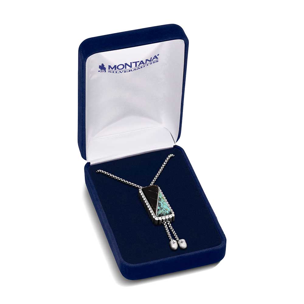 Double Essence Bolo Necklace- Montana Silversmiths