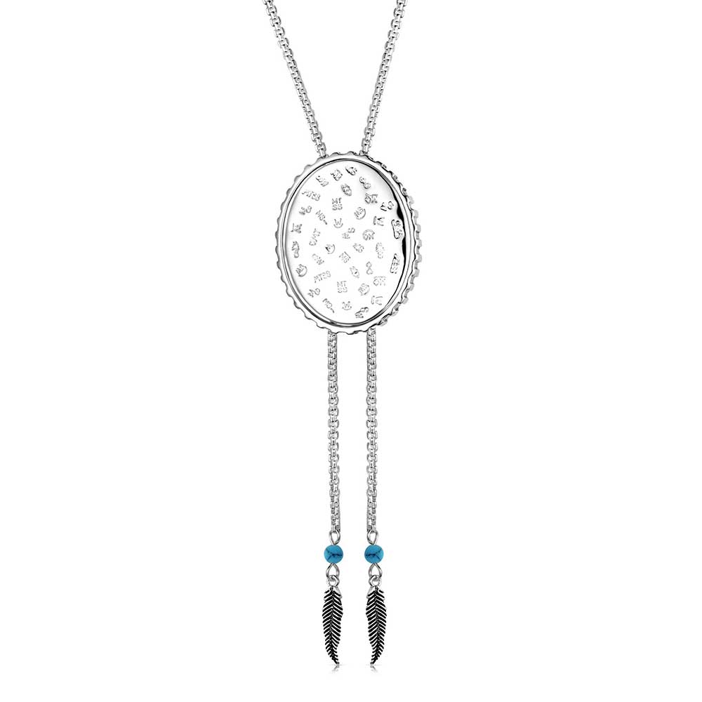 Unbroken Faith Bolo Necklace by Montana Silversmiths
