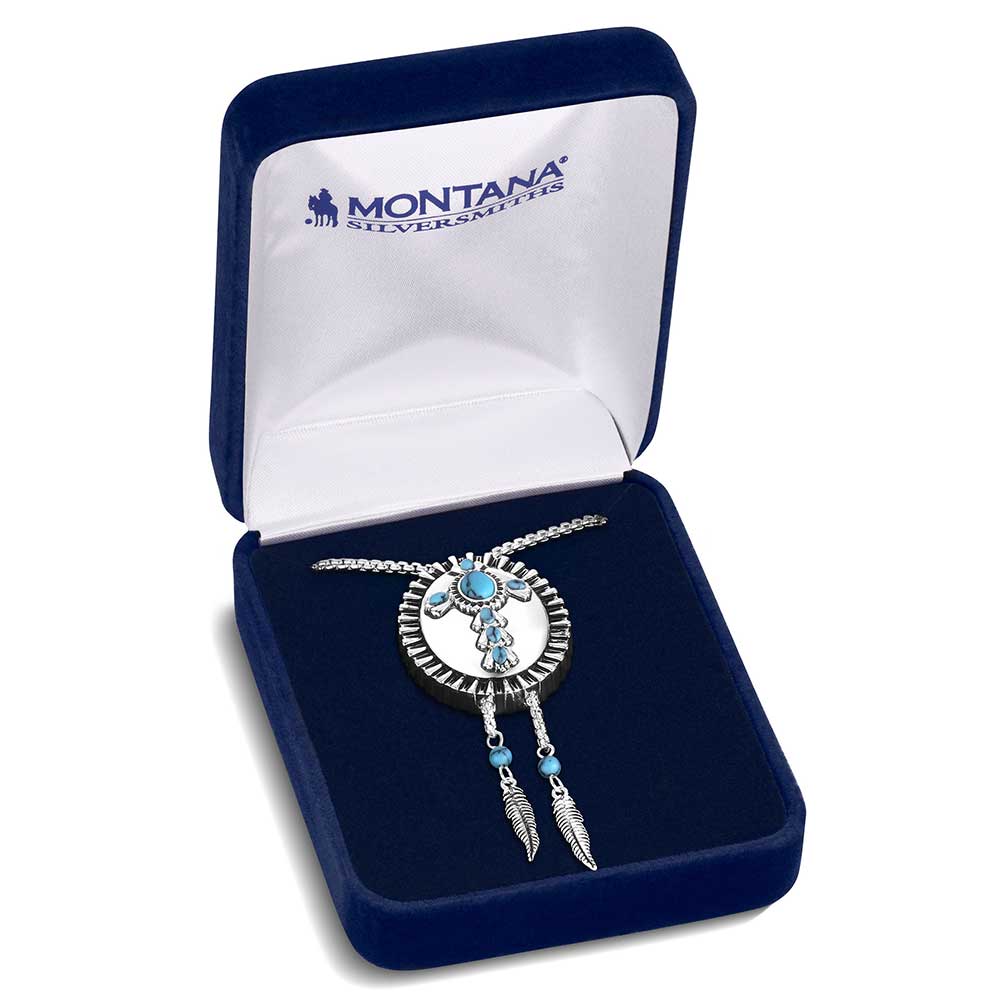 Unbroken Faith Bolo Necklace by Montana Silversmiths