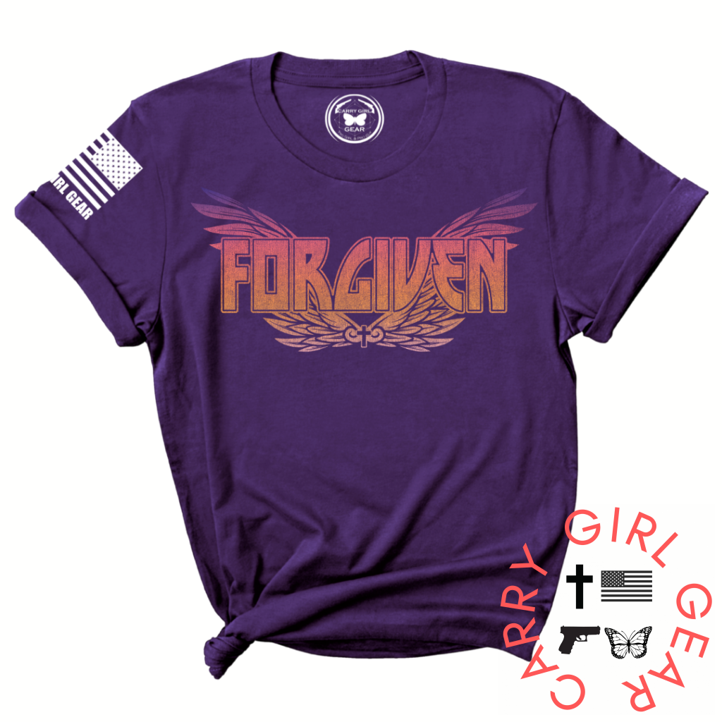 Purple Forgiven unisex tee