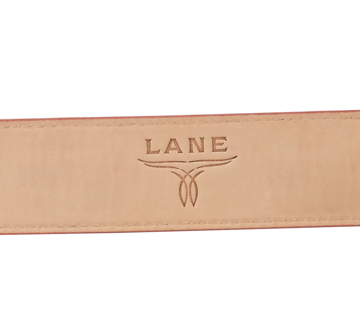 Lane smoldering ruby woven belt detail with western buckle