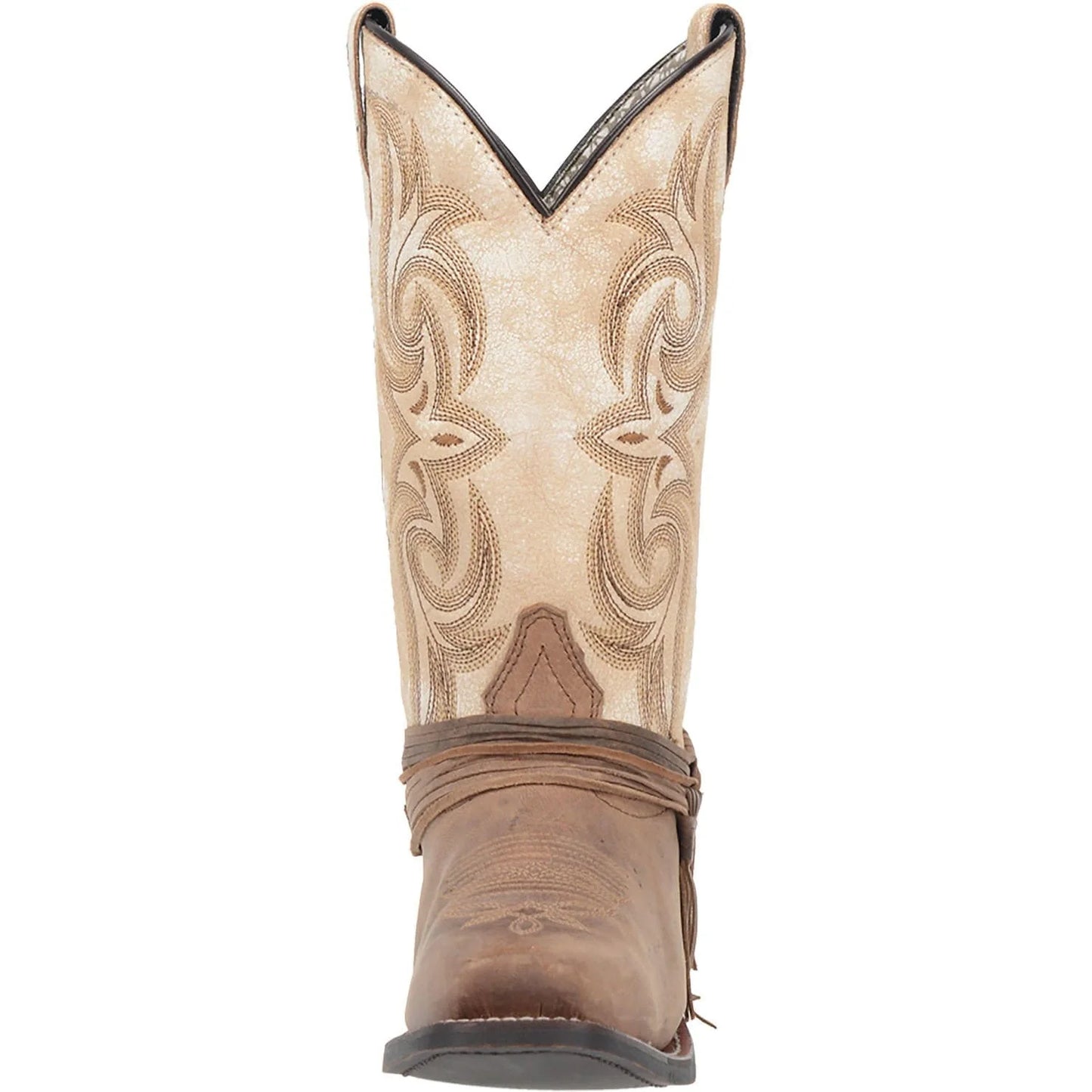 Myra Sand & White Women's Cowboy Boots by Laredo