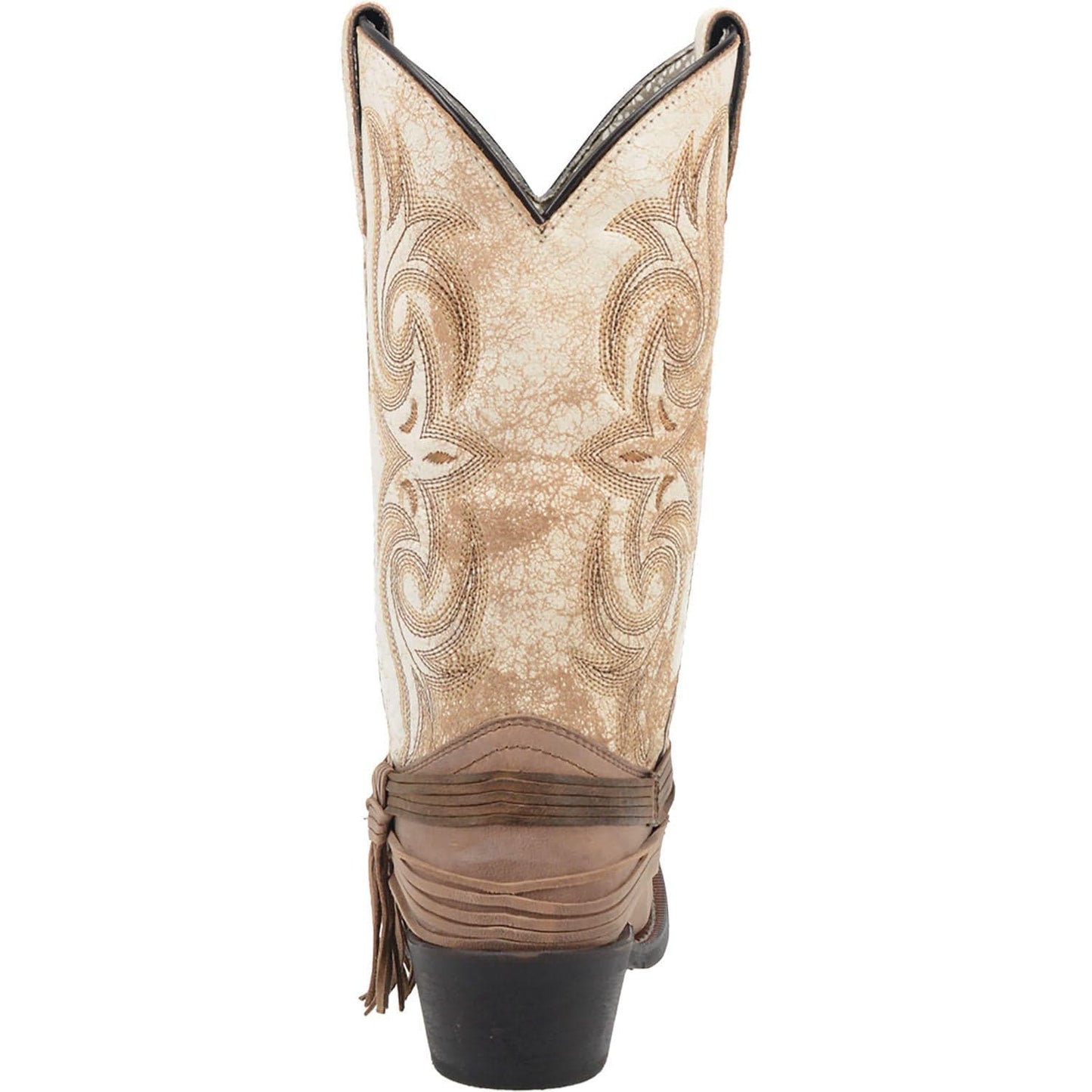 Myra Sand & White Women's Cowboy Boots by Laredo