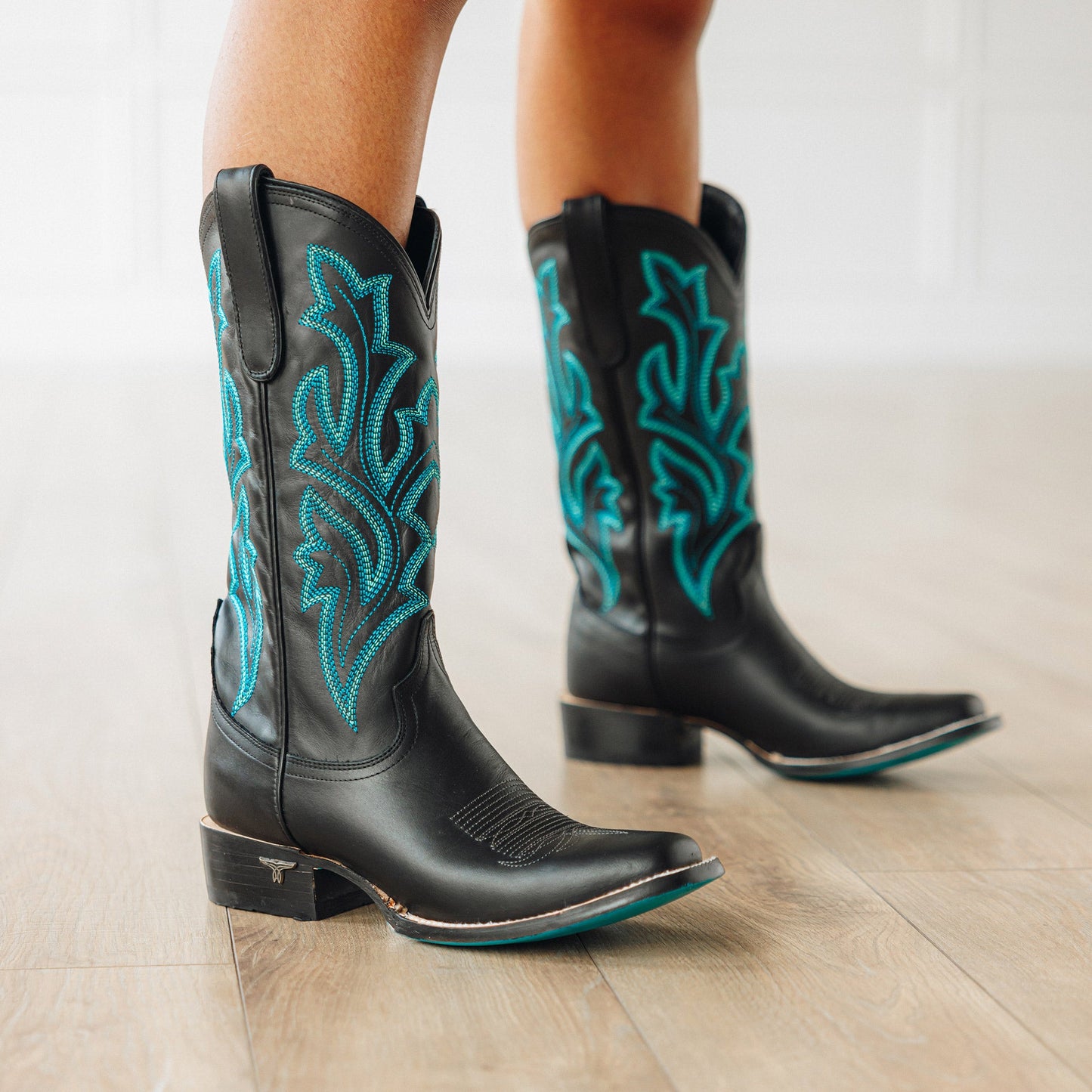 Classic Square Boot - Jet Black
