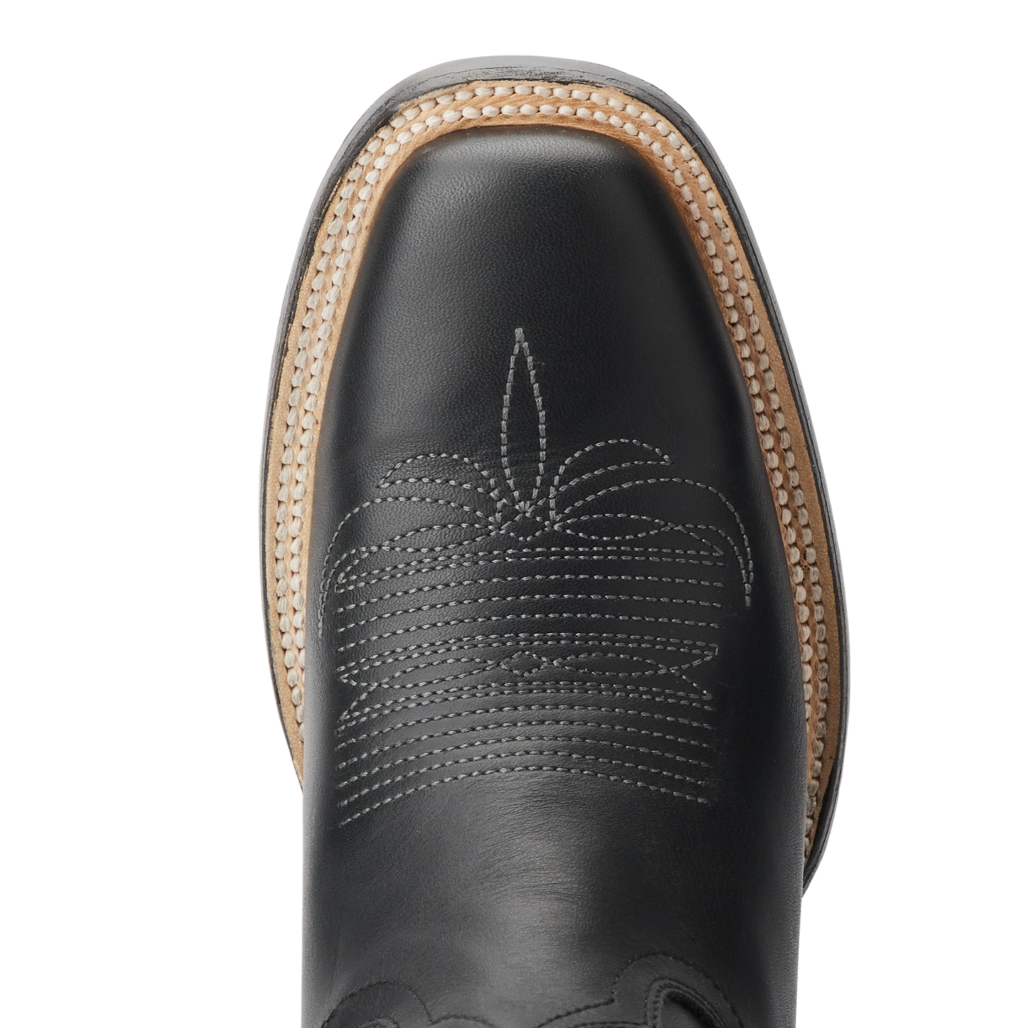 Classic Square Boot - Jet Black