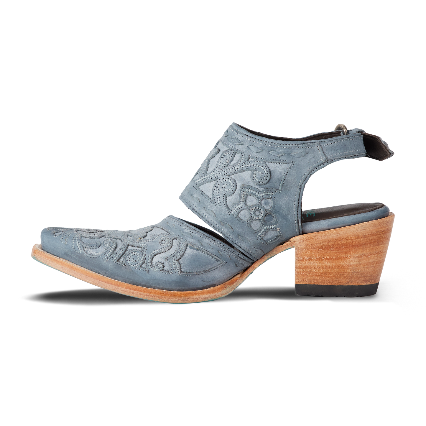 Robin Slingback Mule - Washed Denim