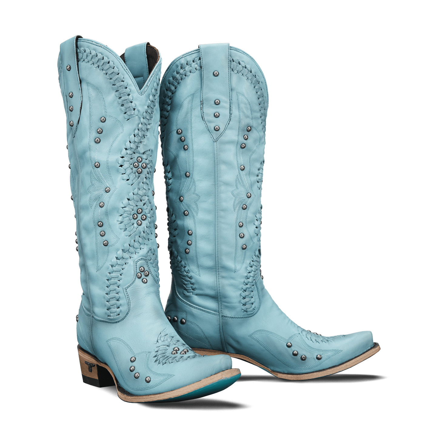 Turquoise Blaze Cossette Cowboy Boots