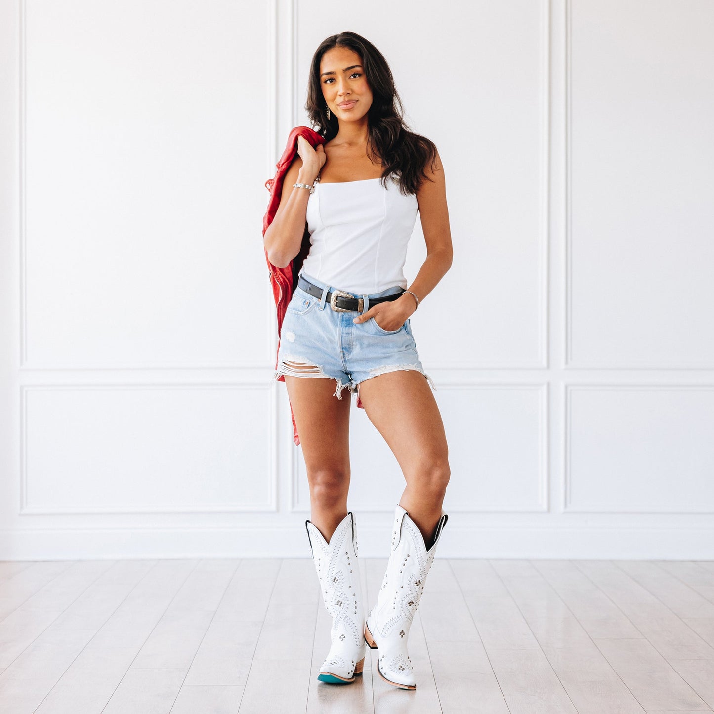 Cossette Boot - Matte White