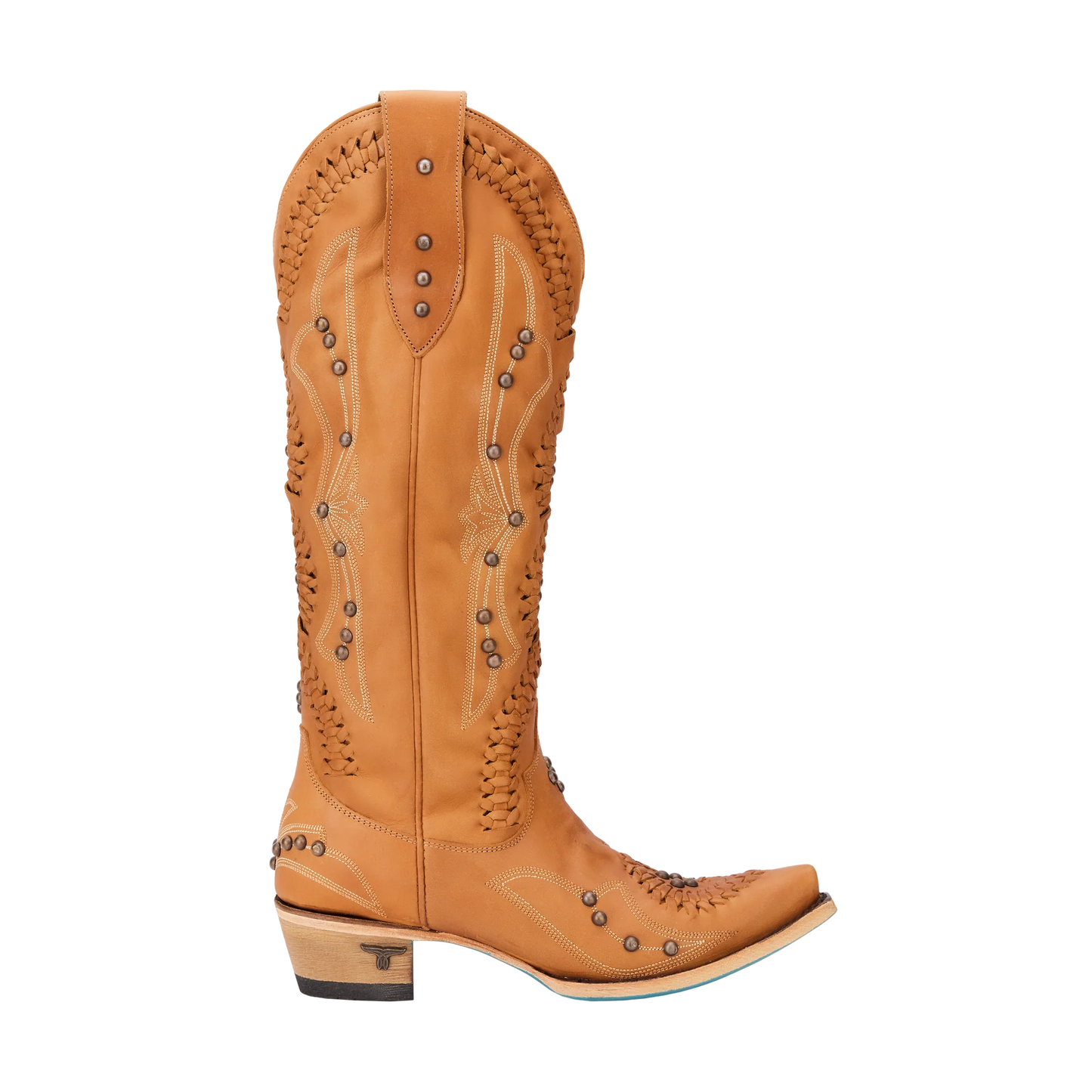 Cossette Saddle PS4 Brown Leather Cowboy Boot