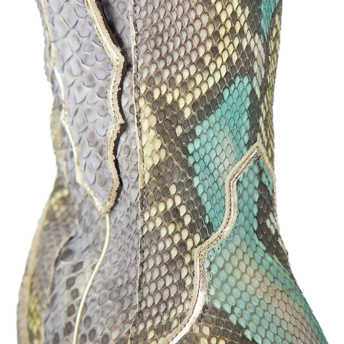 Vickson Exotic Bootie - Blue Watercolor by Lane | Bourbon Cowgirl