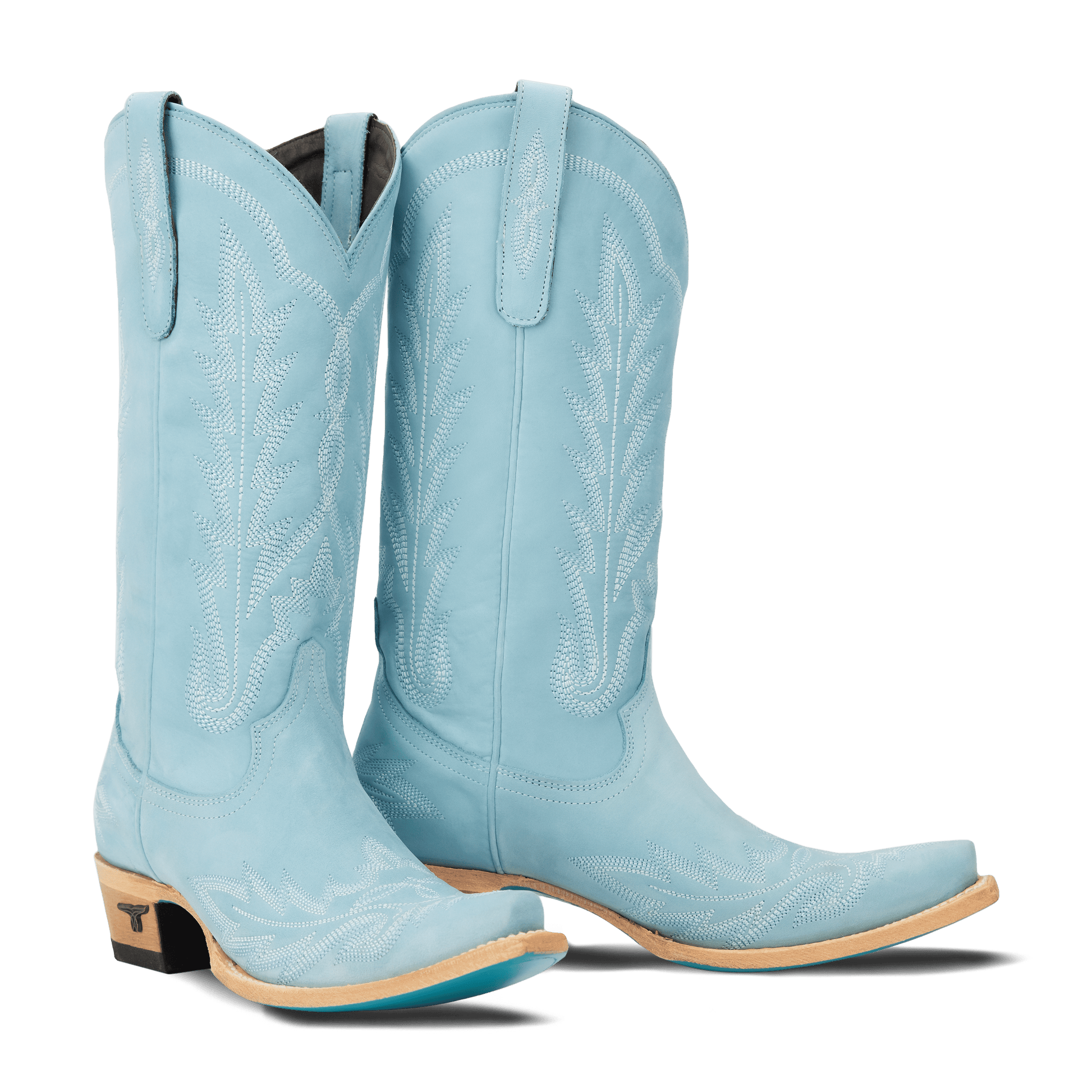 Lexington powder blue cowboy boots