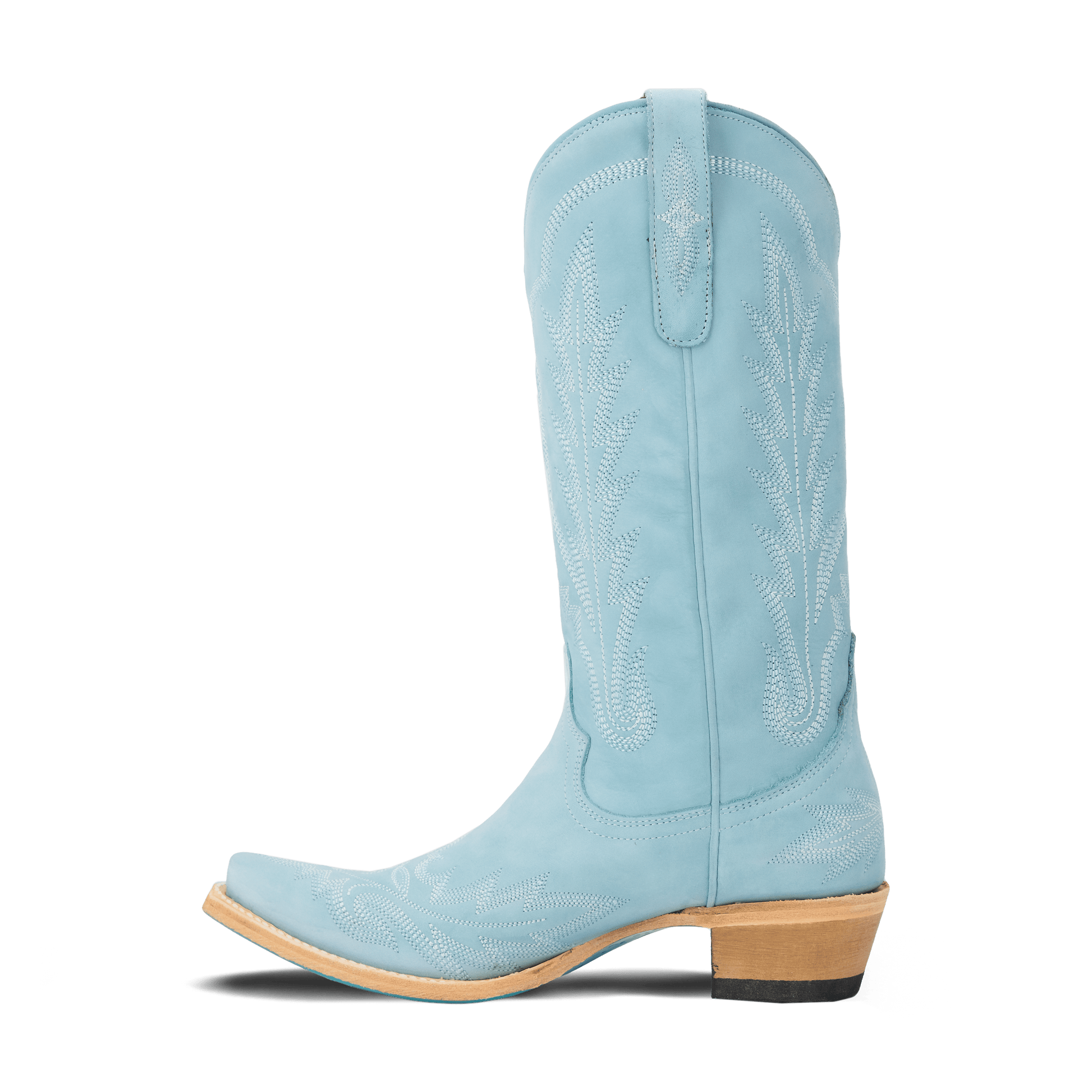 Powder blue Lexington cowboy boot for PS5