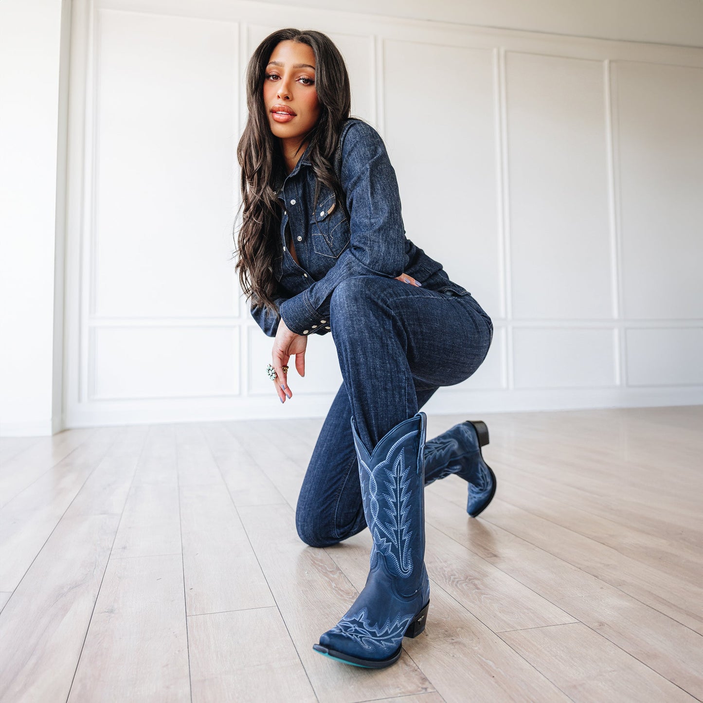 Lexington Boot - Midnight Navy