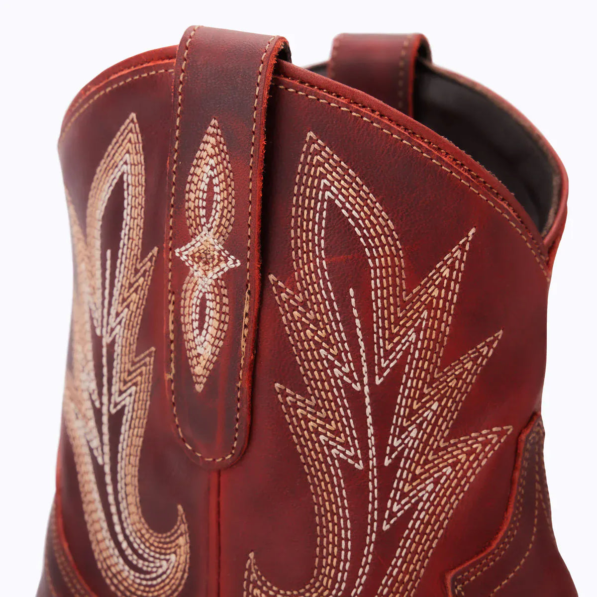 Smoldering Ruby Lexington Bootie close-up