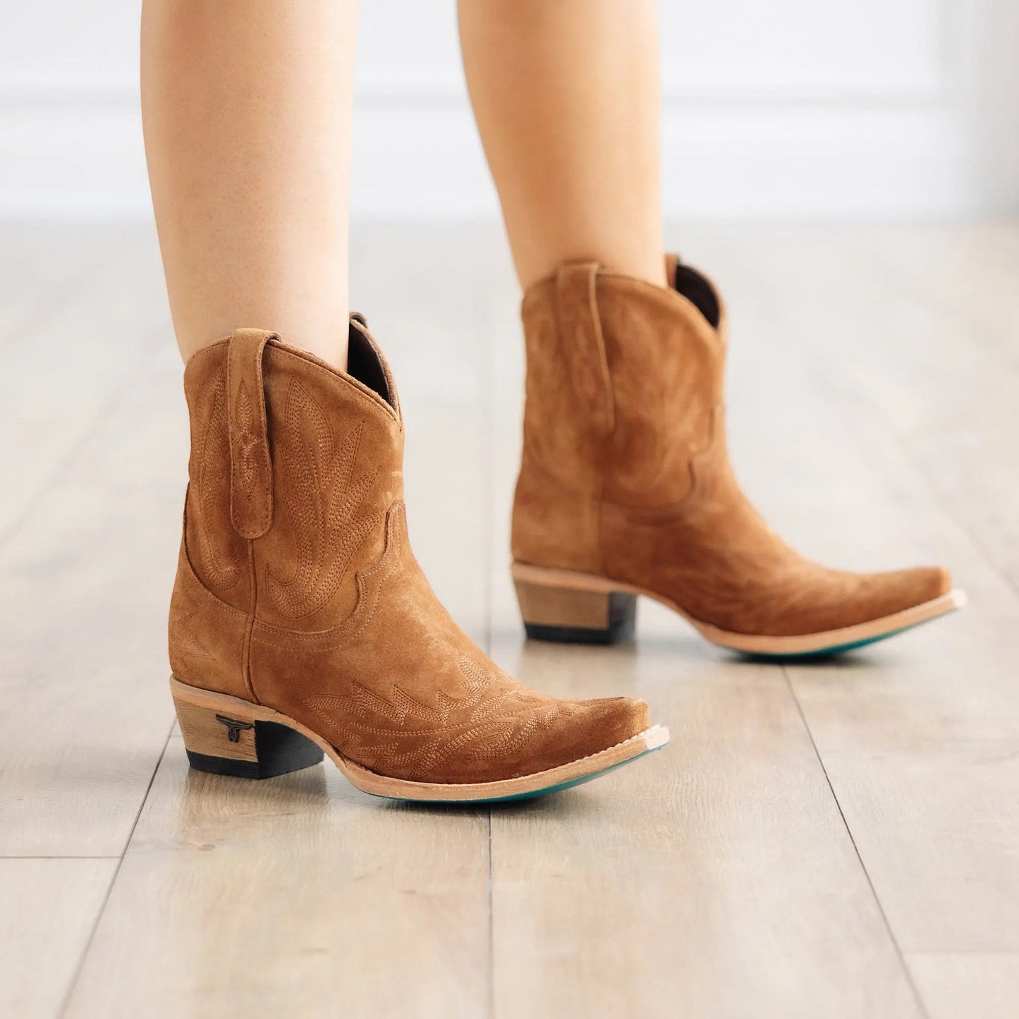 Lexington Bootie - Toffee Suede