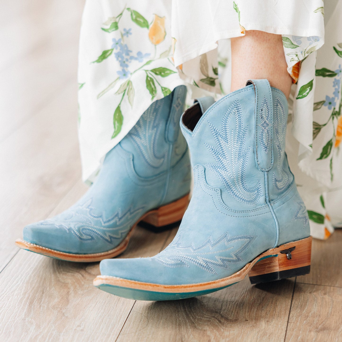 Lexington Bootie - Powder Blue