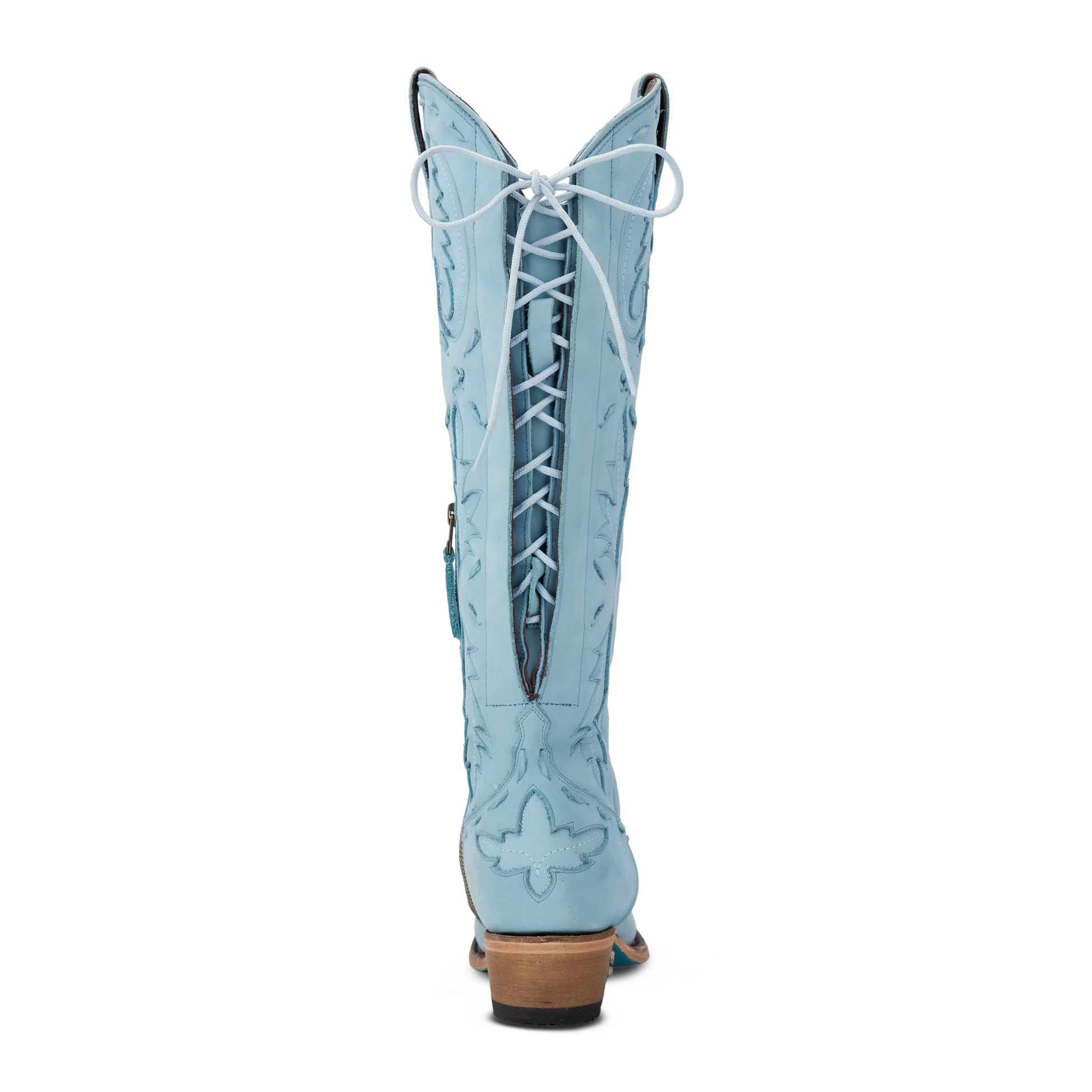 Powder blue Reverie PS3 cowboy boot