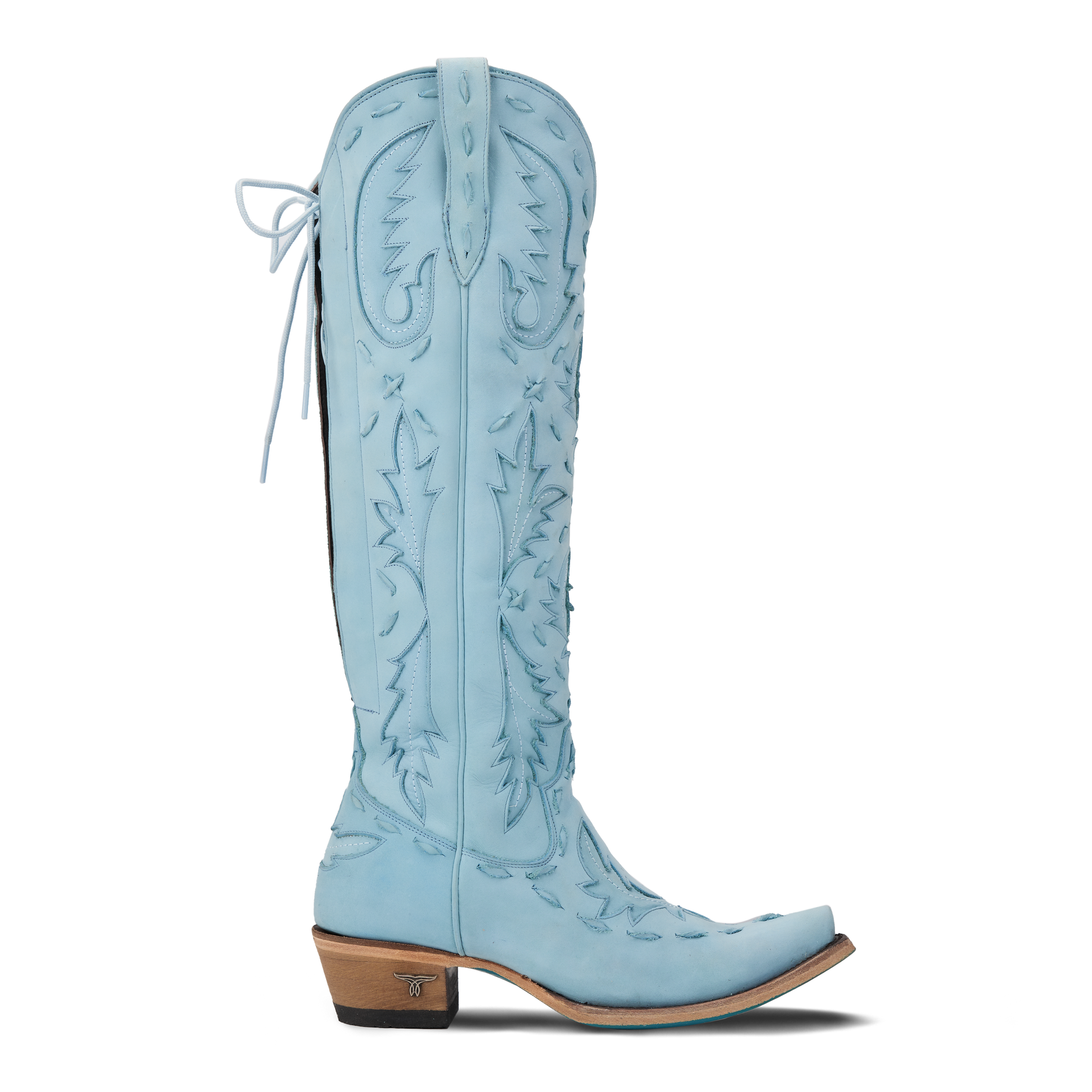 Powder blue Reverie PS4 cowboy boot