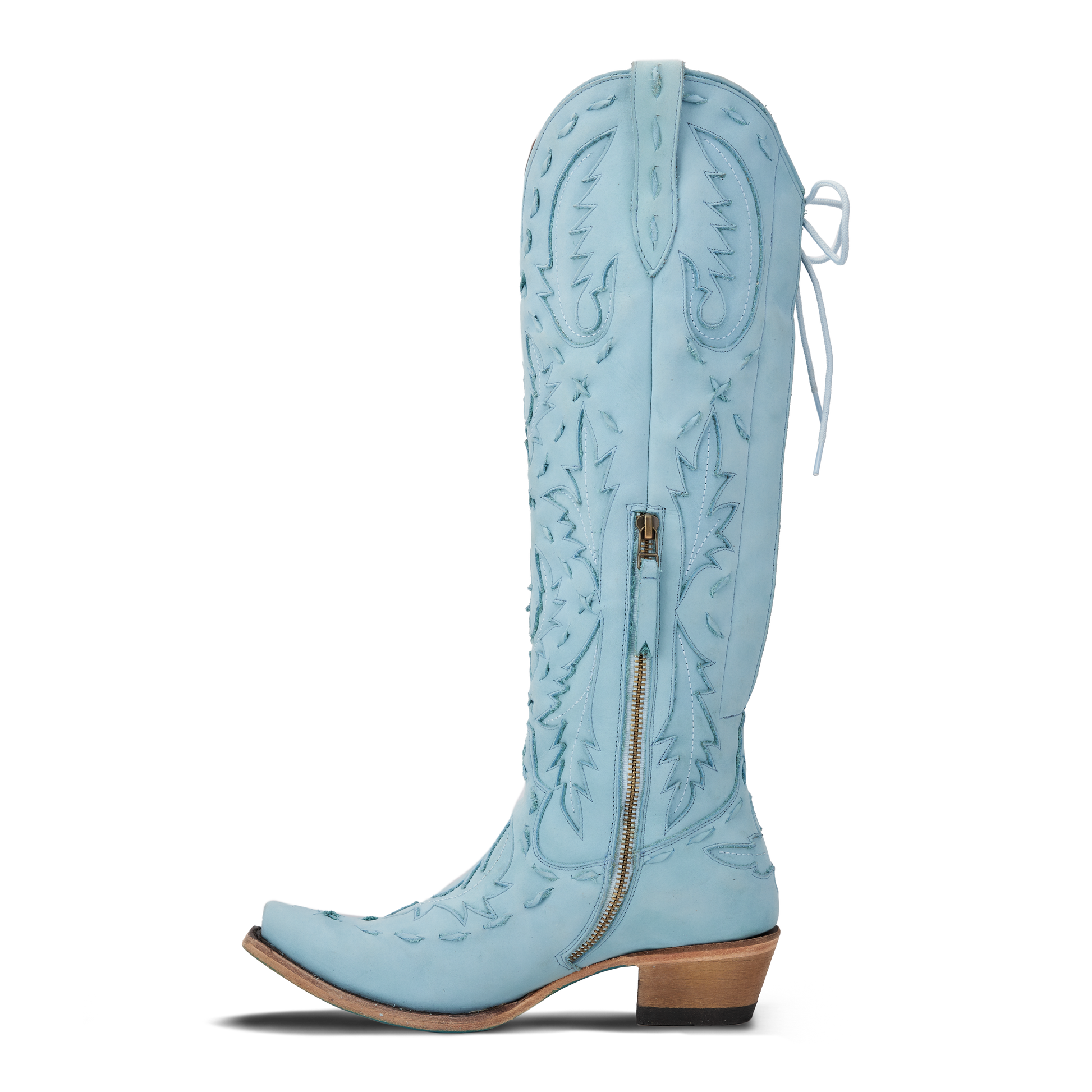 Powder blue Reverie PS5 Cowboy Boot