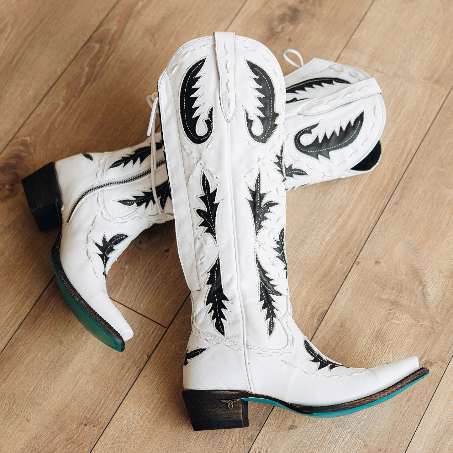 Reverie Knee High Corset - Newsprint