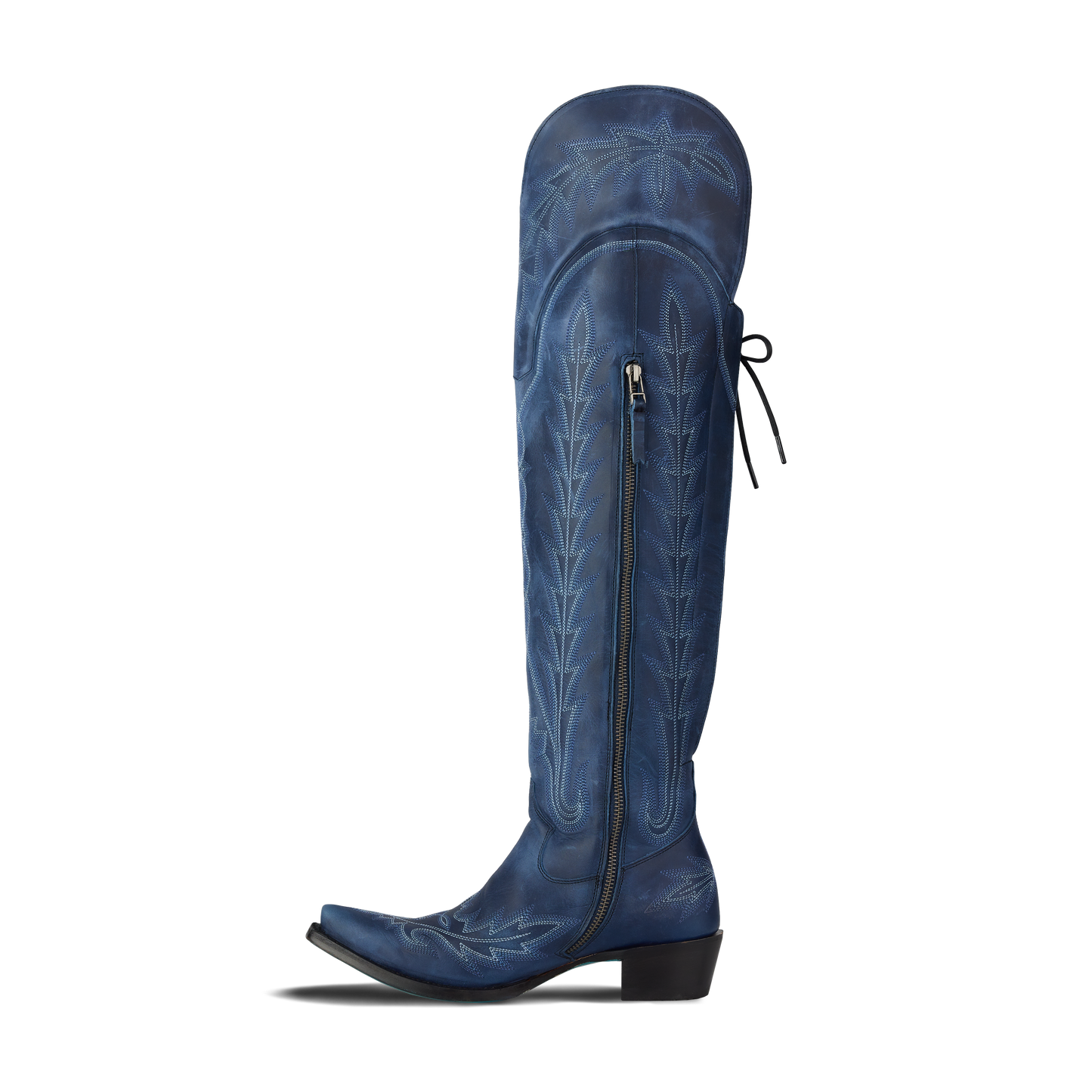 Lexington OTK Corset - Midnight Navy