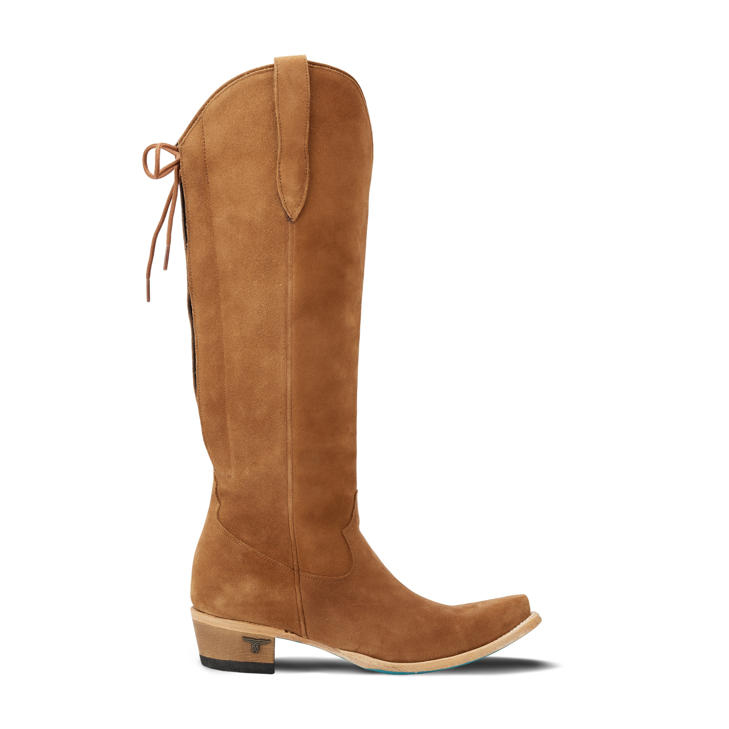 Olivia Jane Knee High Corset - Toffee Suede