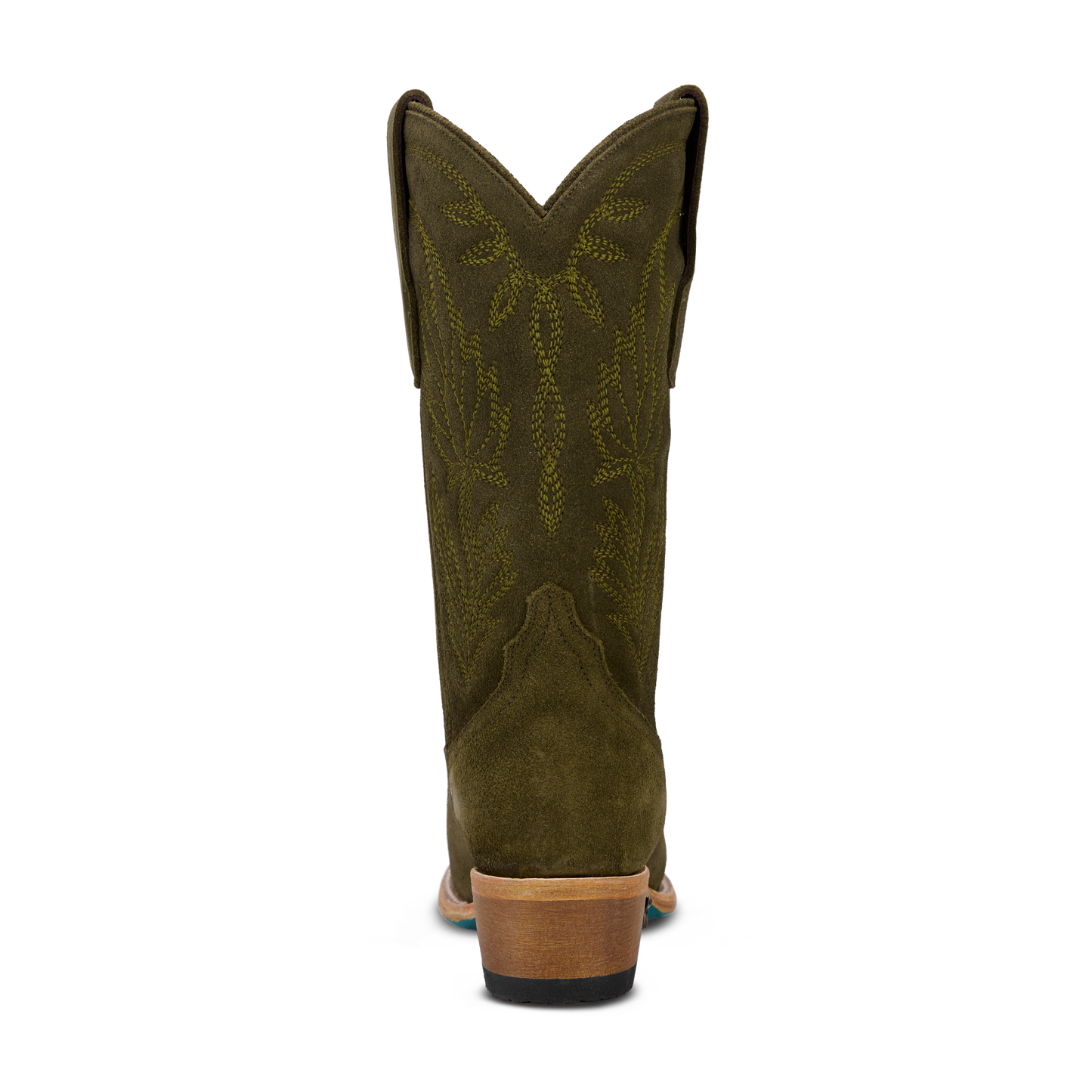 Sandaga Midi - Olive Suede