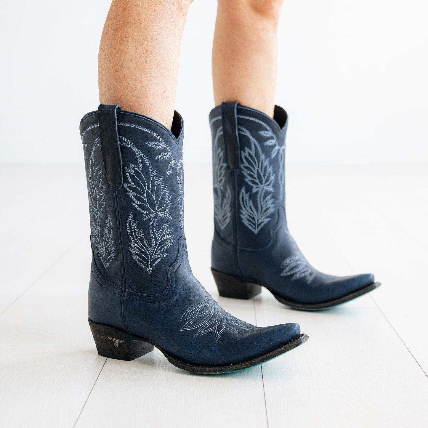 Sandaga Midnight Navy Cowboy Boots