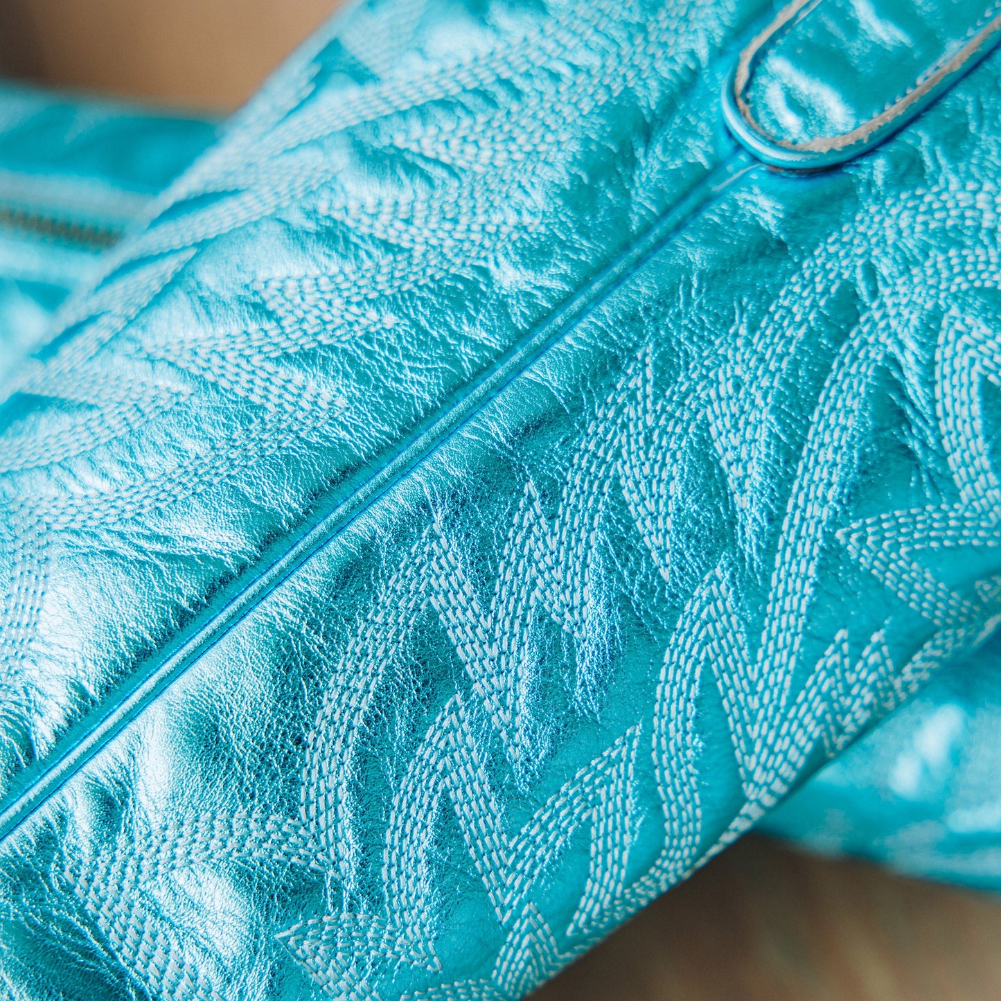 Smokeshow Boot - Turquoise Metallic