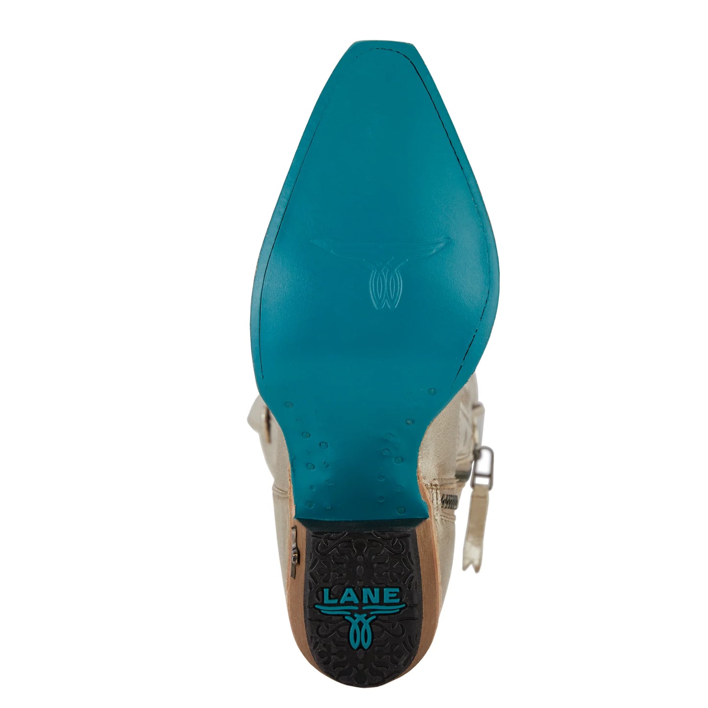 Lane Smokeshow Champagne Metallic Boot Sole