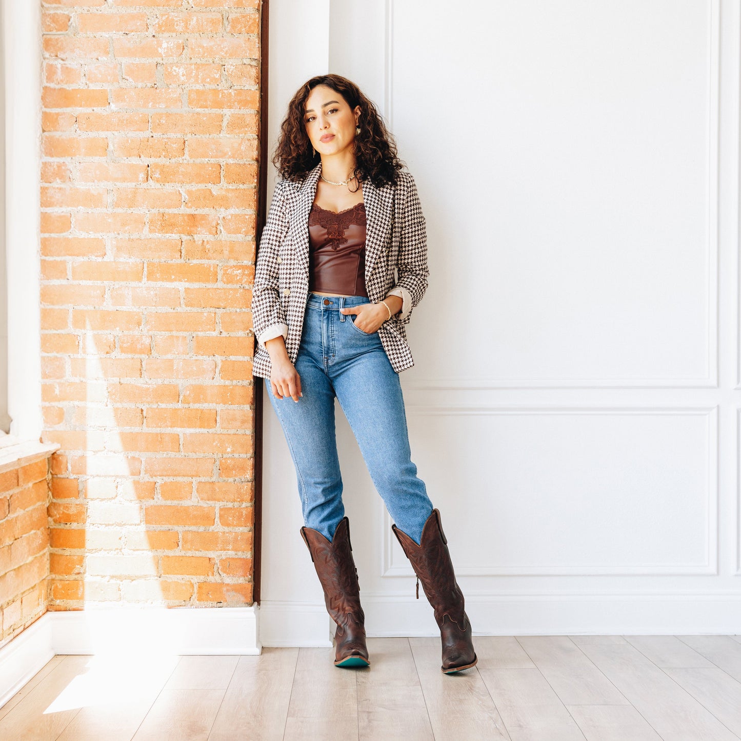 Smokeshow Boot - Cognac