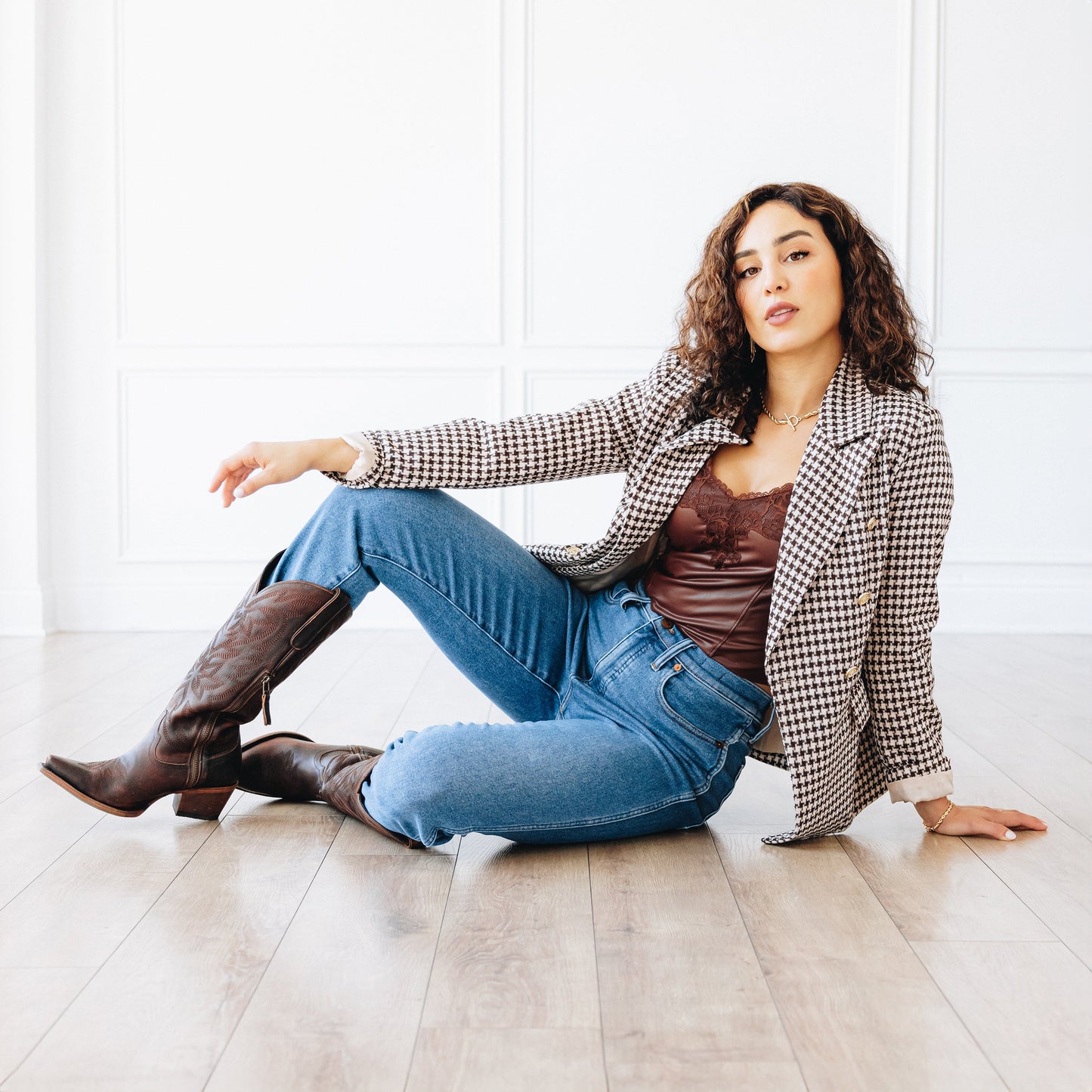 Smokeshow Boot - Cognac