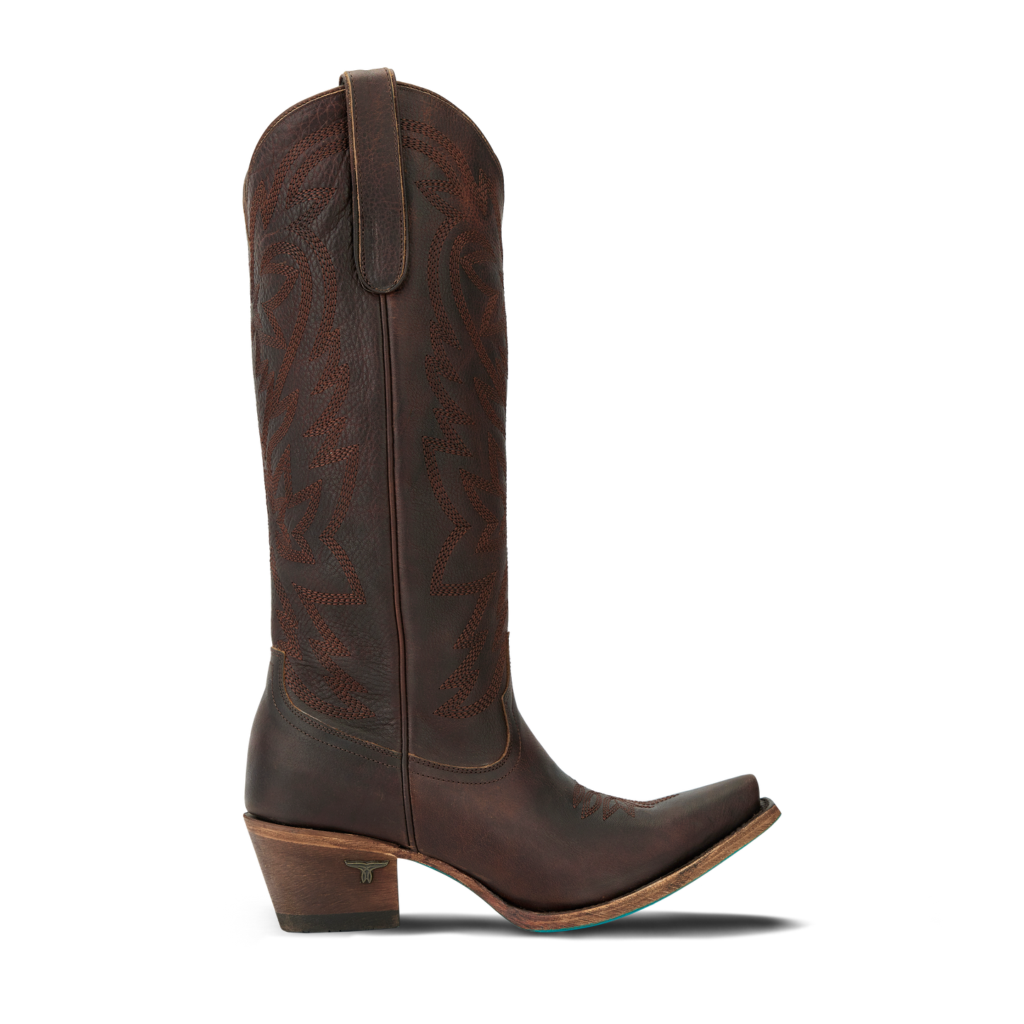 Cognac Smokeshow PS4 Cowboy Boot